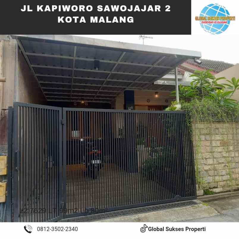 dijual rumah sawojajar