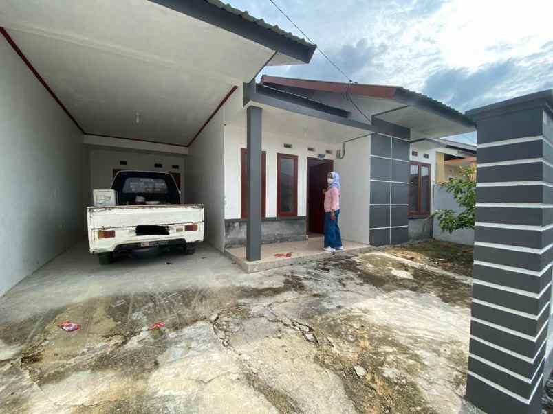 dijual rumah semi cluster kampar