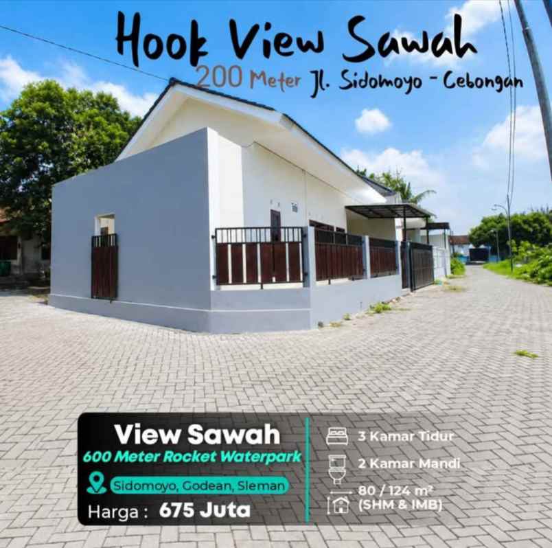 dijual rumah sidomoyo