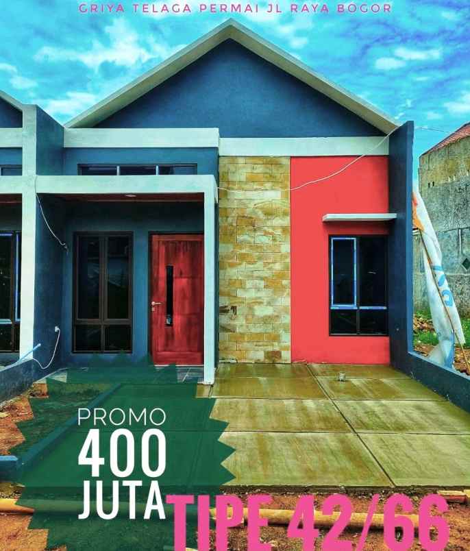 dijual rumah tapos