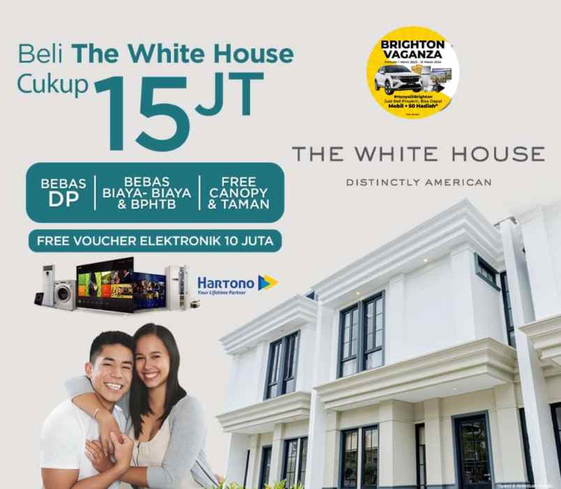 dijual rumah the the white housee house