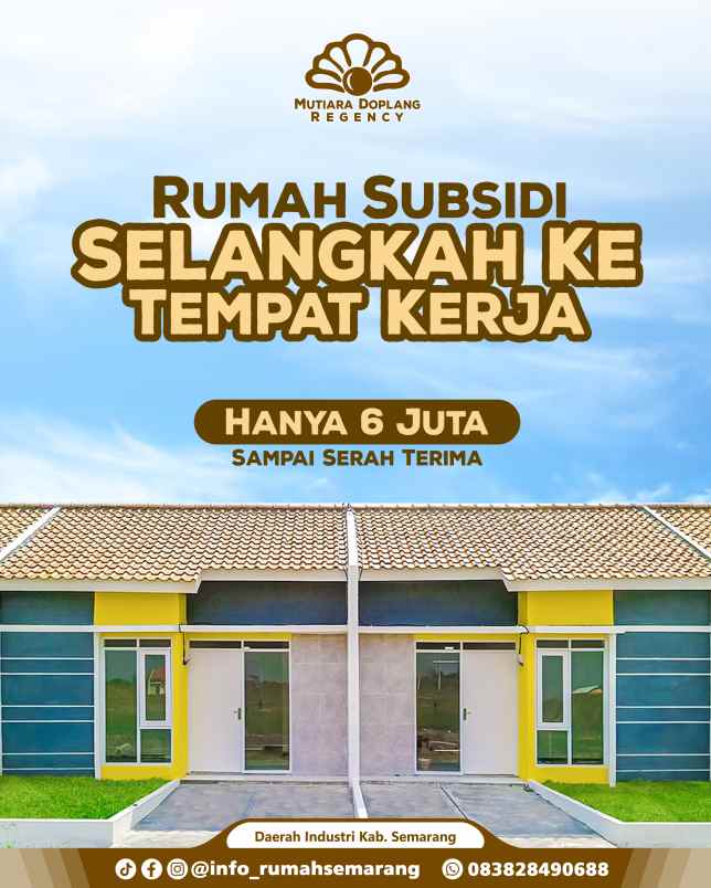 dijual rumah tulung doplang kec bawen