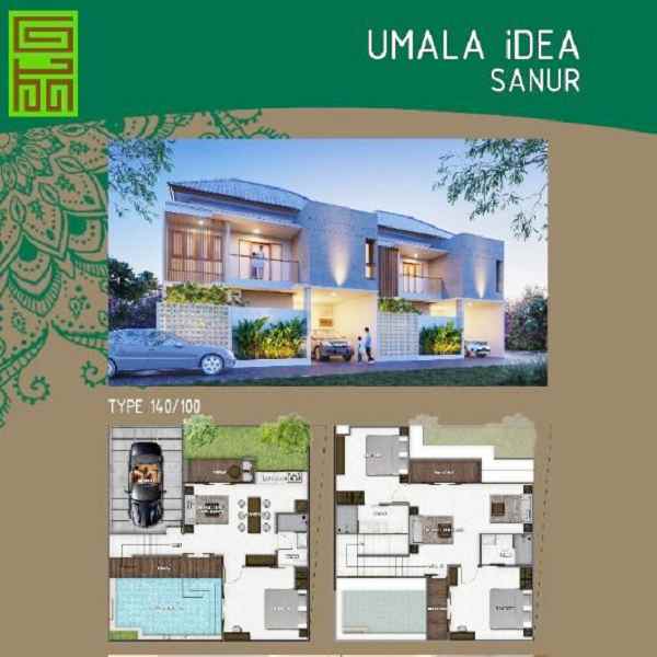 dijual rumah umala idea vila sanur bali