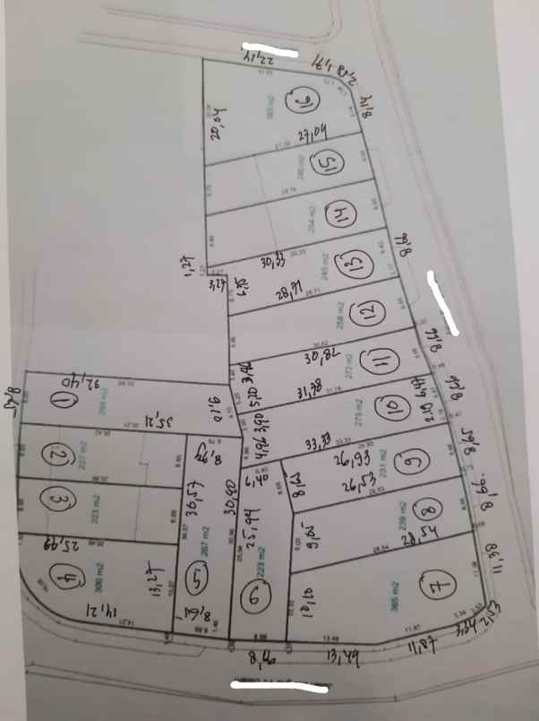 dijual tanah ampera kemang pasar minggu