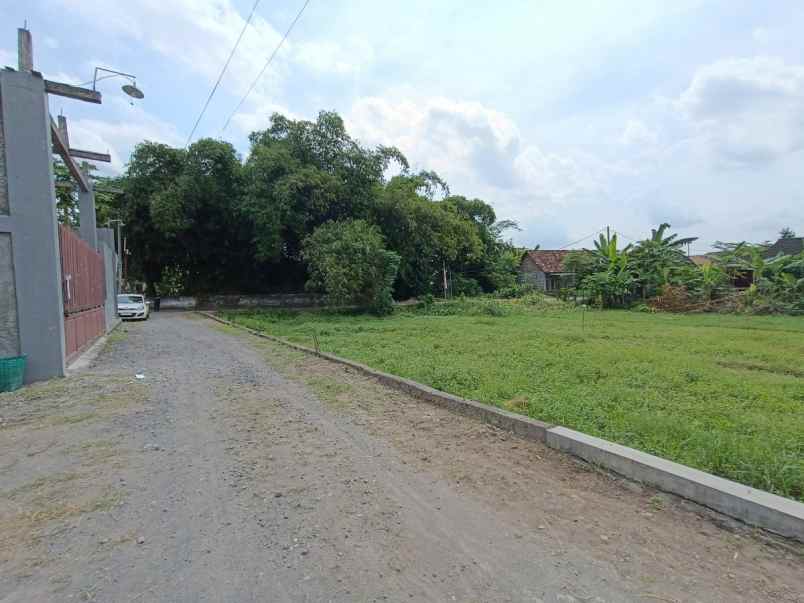 dijual tanah area sawah banyuraden