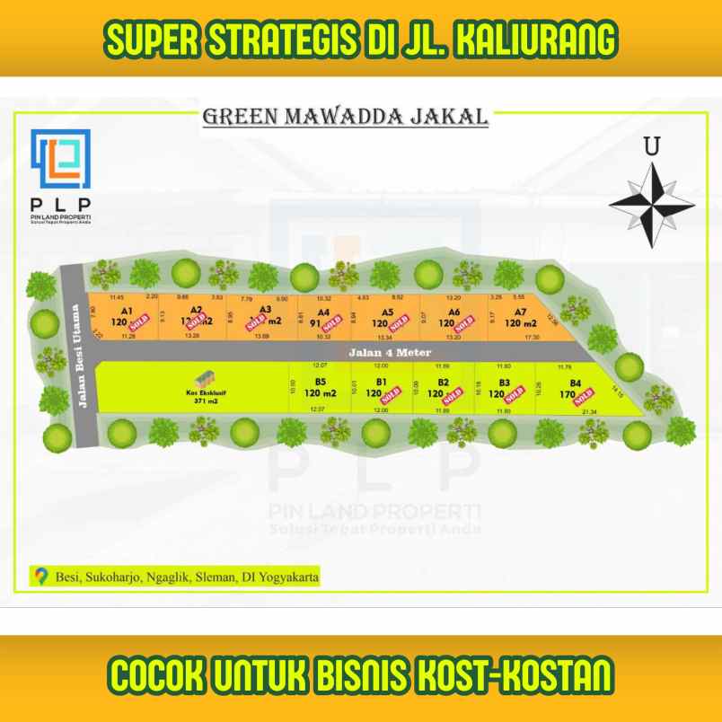 dijual tanah besi sukoharjo ngaglik sleman