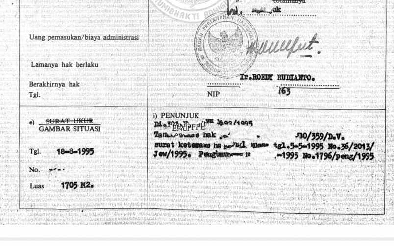 dijual tanah bulurejo pandeplang