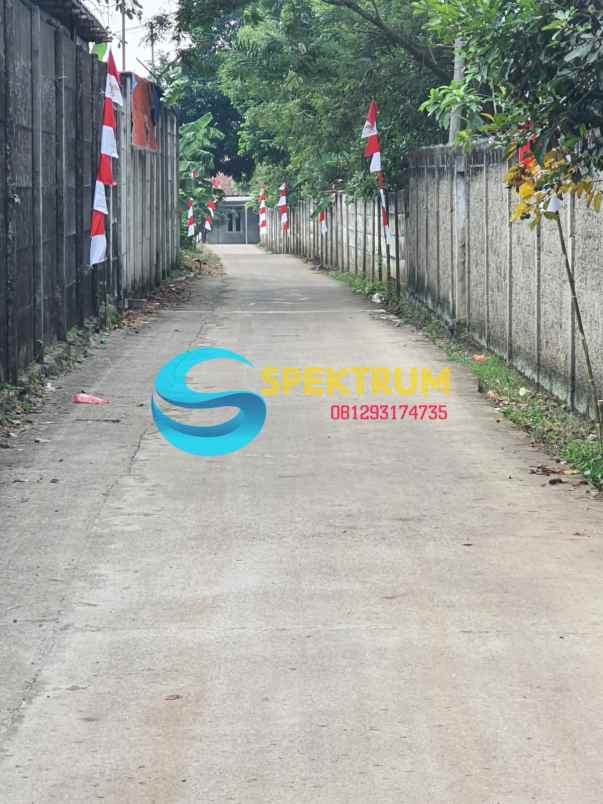 dijual tanah curug rawakalong gunung sindur