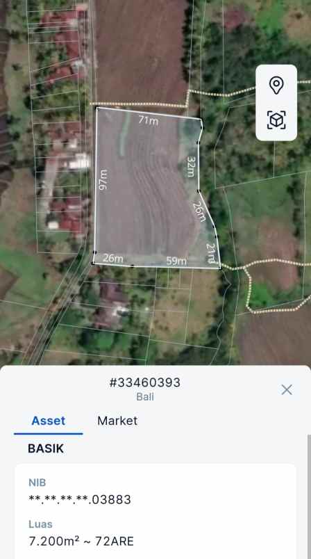 dijual tanah ds lalanglinggah