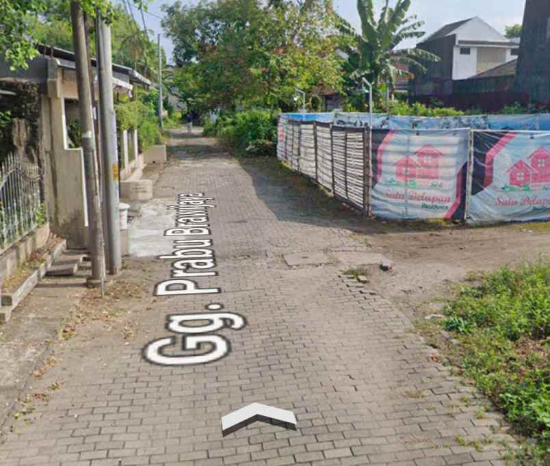 dijual tanah gg prabu brawijaya pogung