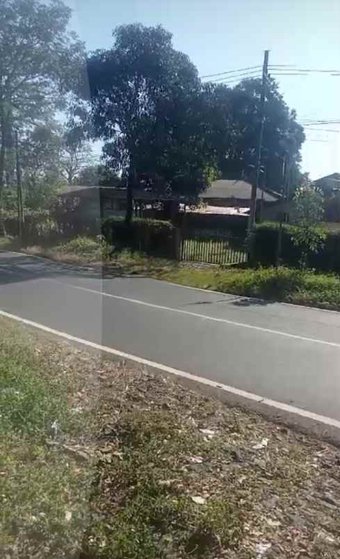 dijual tanah jalan raya nongkojajar