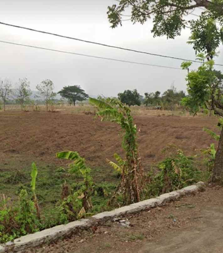 dijual tanah jalan raya ujungjaya