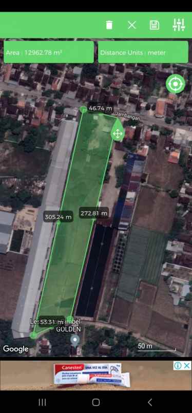 dijual tanah jalan ringroad mojosongo