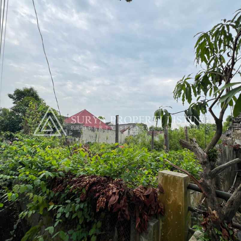 dijual tanah jalan sei belutu medan baru