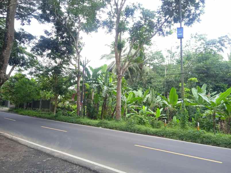 dijual tanah jl jend sudirman narimbang