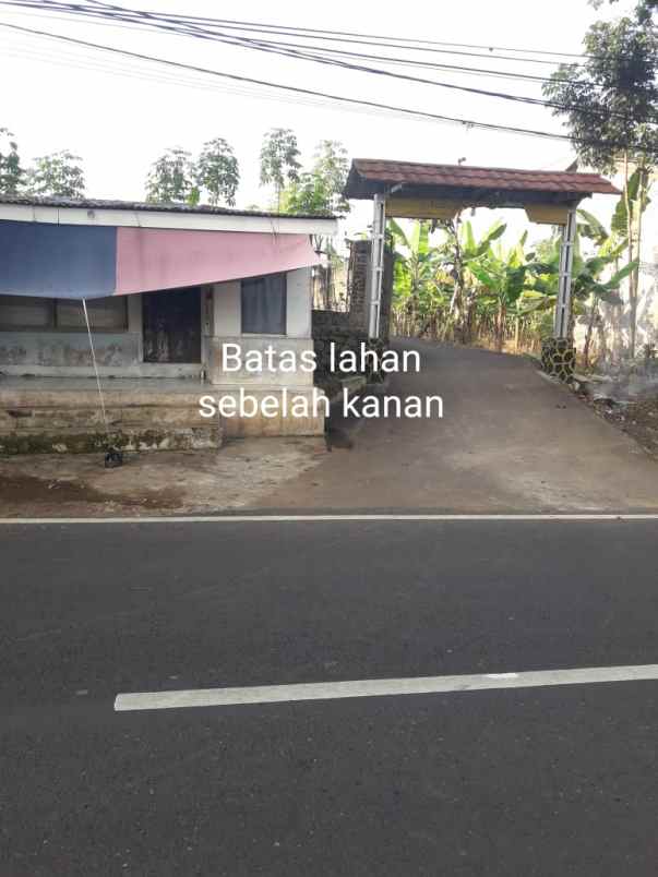 dijual tanah jl kiara rajamandala kulon