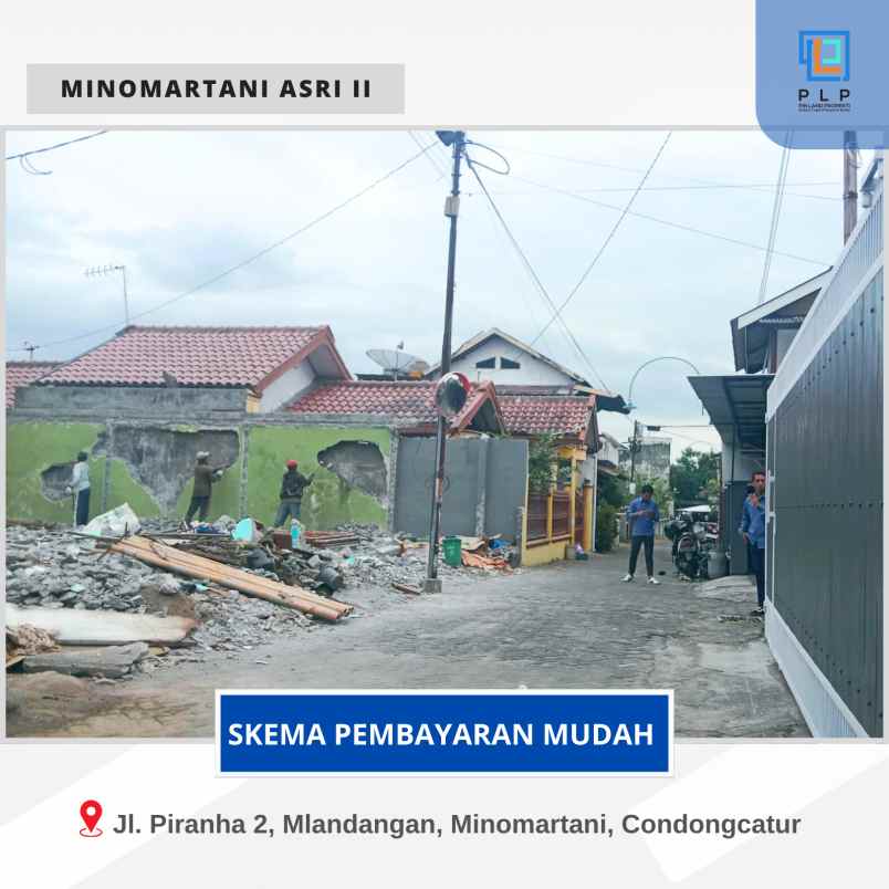 dijual tanah jl piranha 2 mlandangan