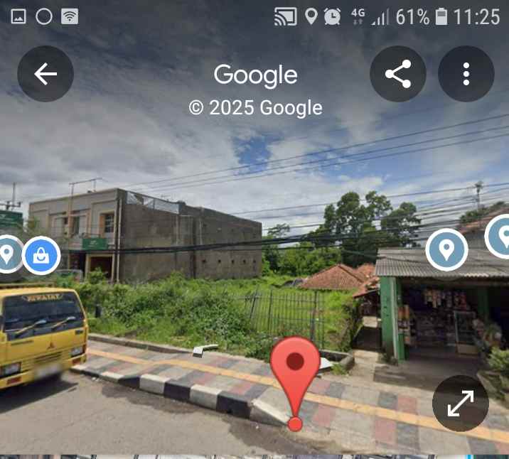 dijual tanah jln raya rancaekek