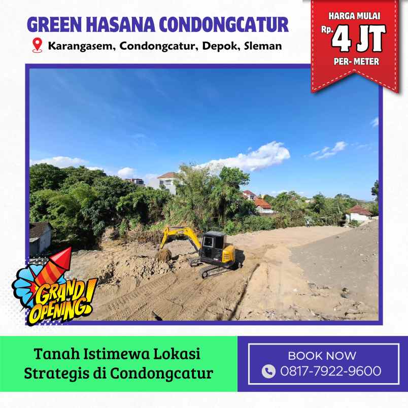 dijual tanah karangasem condongcatur