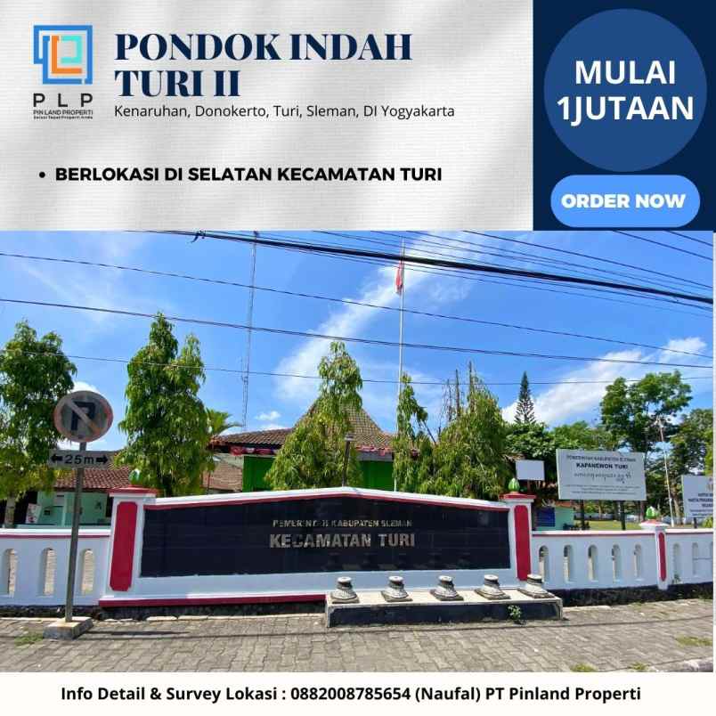 dijual tanah kenaruhan donokerto turi