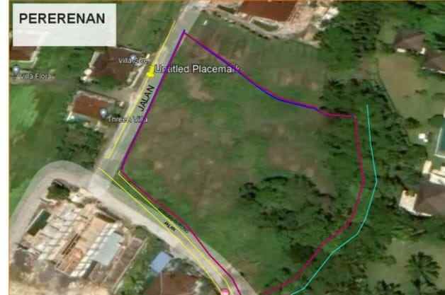 dijual tanah komersial lokasi pererenan