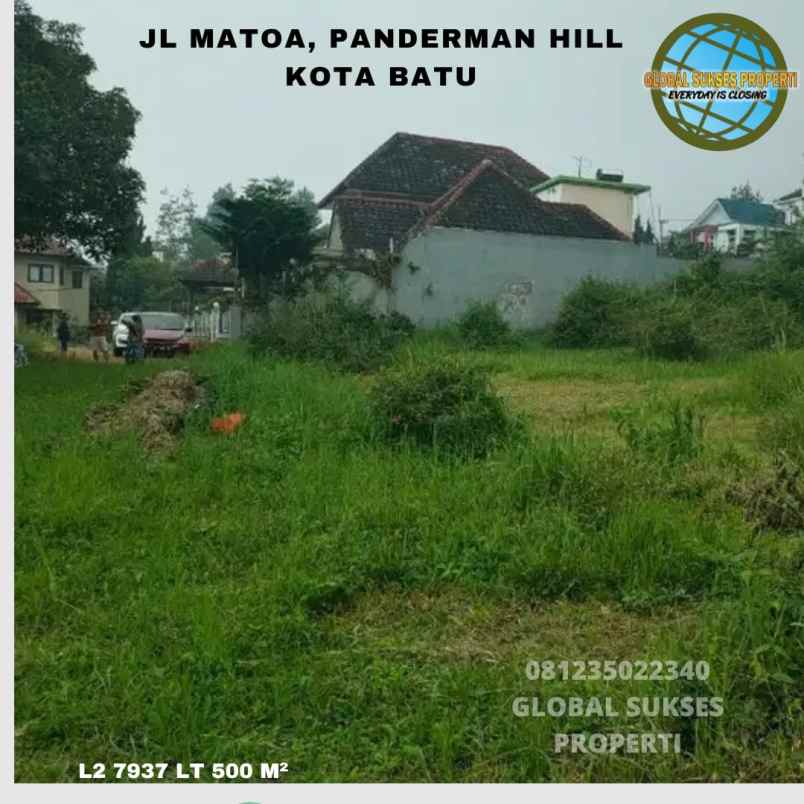 dijual tanah matoa panderman hill