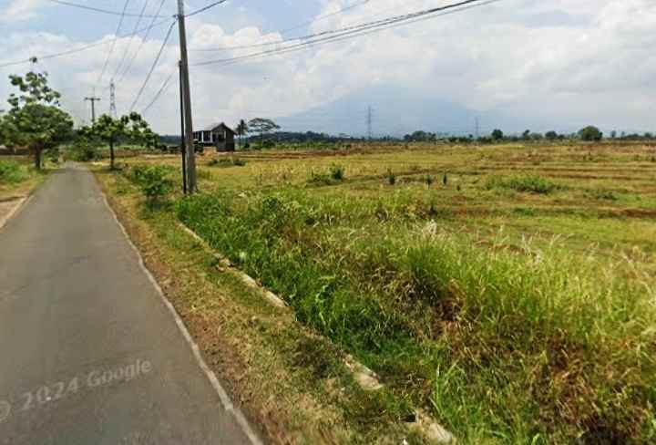 dijual tanah pinggir jl desa v