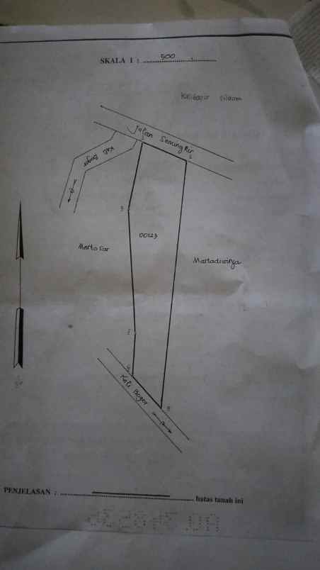 dijual tanah purwokerto barat