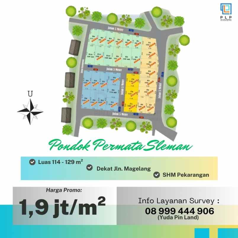 dijual tanah sanggrahan