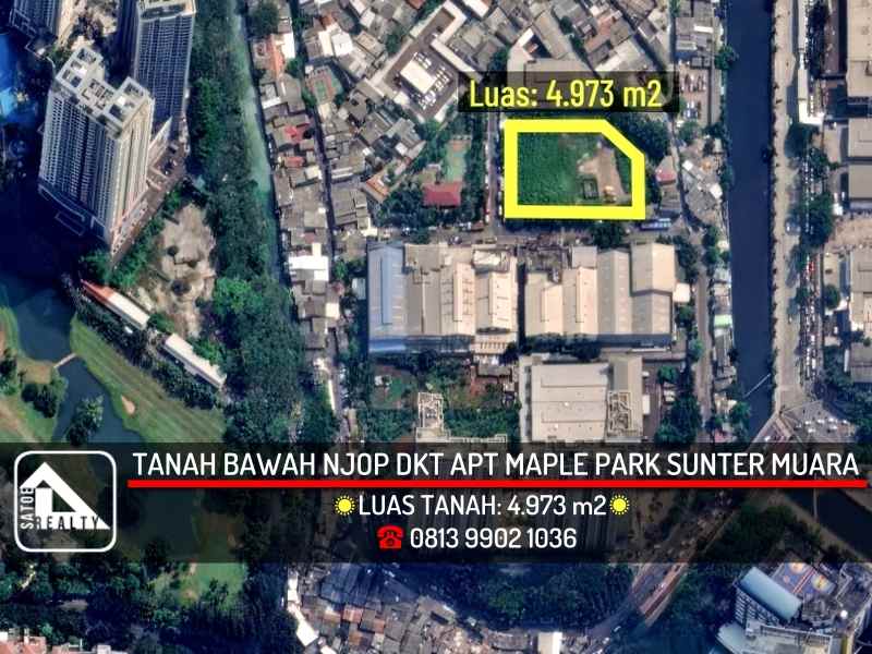 dijual tanah sunter muara