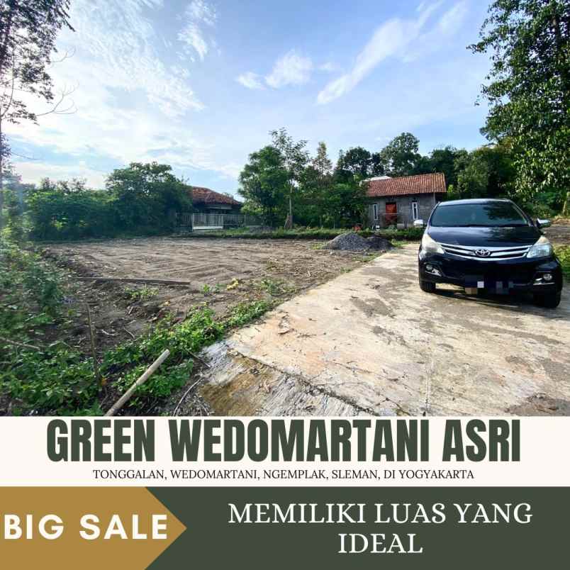 dijual tanah tonggalan wedomartani