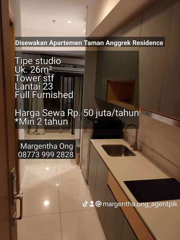 disewakan apartemen apartemen taman anggrek