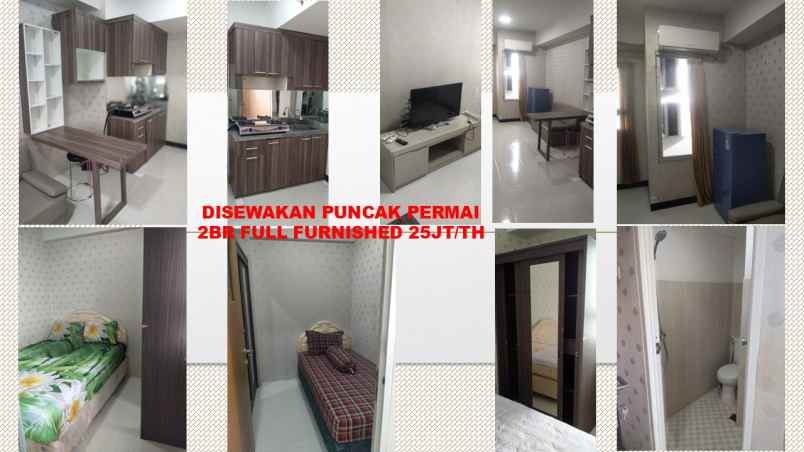 disewakan apartemen puncak permai