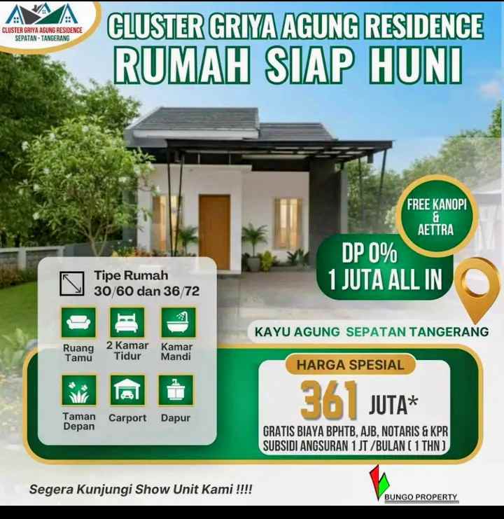 hunian bebas banjir di sepatan