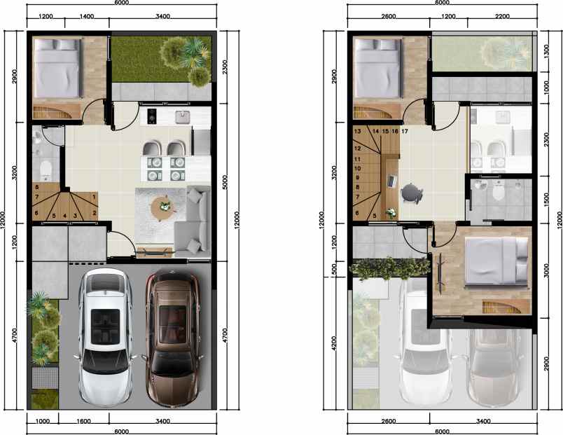 hunian ekslusif double balkon cinangka rn alera