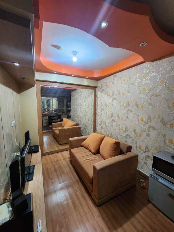 jual apartemen full furnished green bay pluit