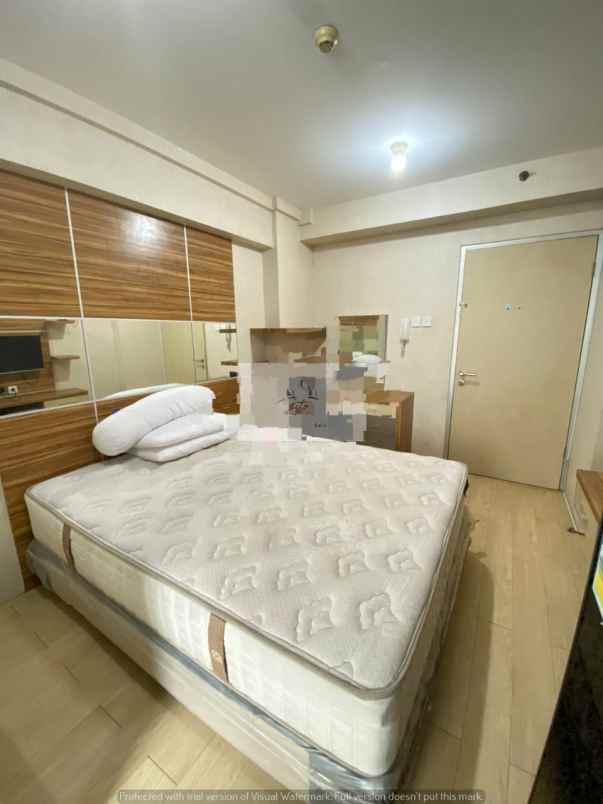 jual apartemen studio furnished green bay pluit