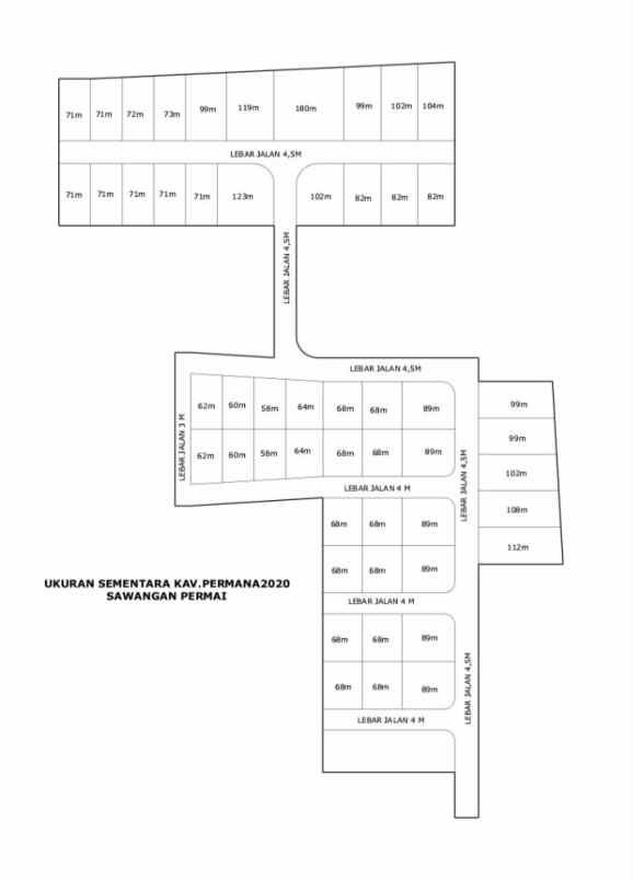 jual kavling lokasi di dalam perumahan sawangan permai