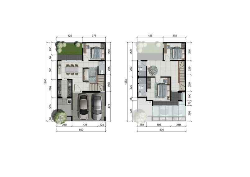 jual rumah 2 lantai di citraland surabaya