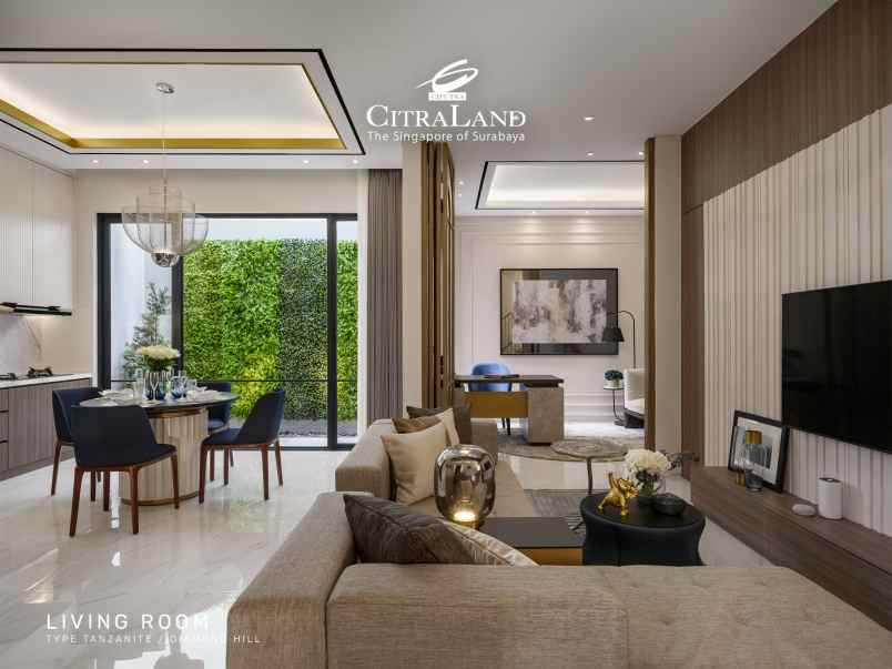 jual rumah 2 lantai di citraland surabaya