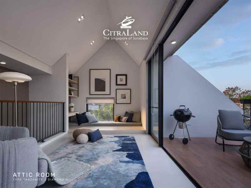 jual rumah 2 lantai di citraland surabaya