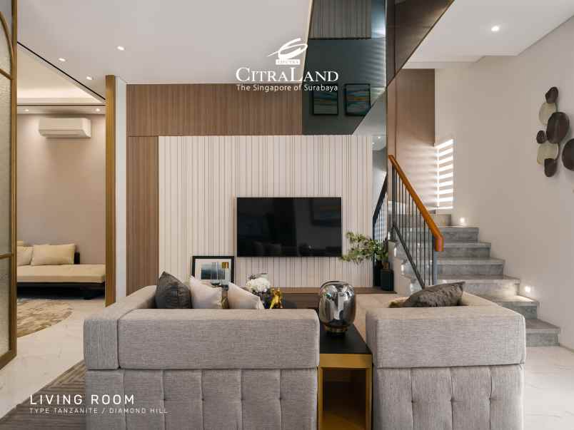 jual rumah 2 lantai di citraland surabaya