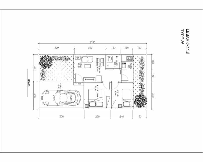 jual rumah di baki sukoharjo pinggir jalan raya