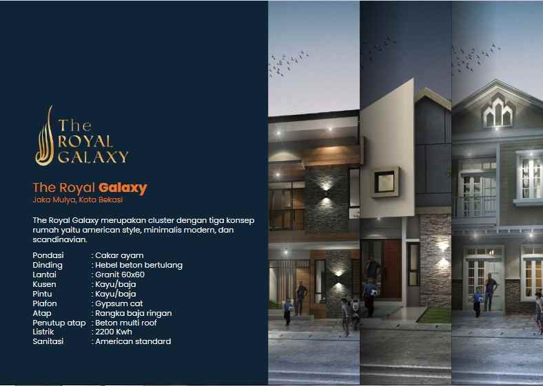 jual rumah di galaxy bekasi selatan akses 3 pintu tol