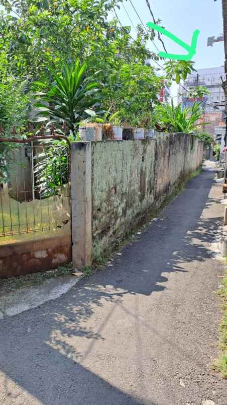 jual rumah hitung tanah di belakang perkantoran jl joe