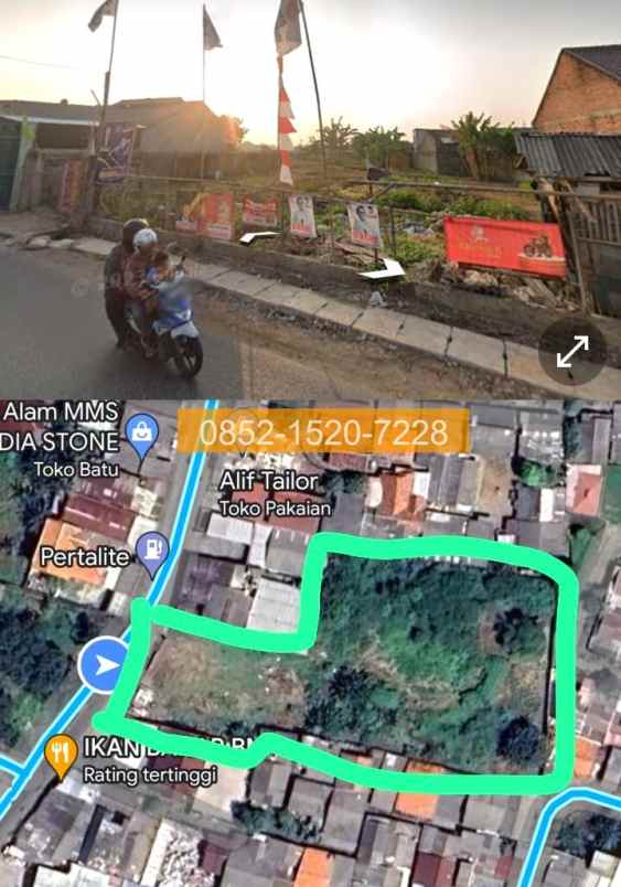 jual tanah 3400m2 karangsatria bekasi 4e1bd9