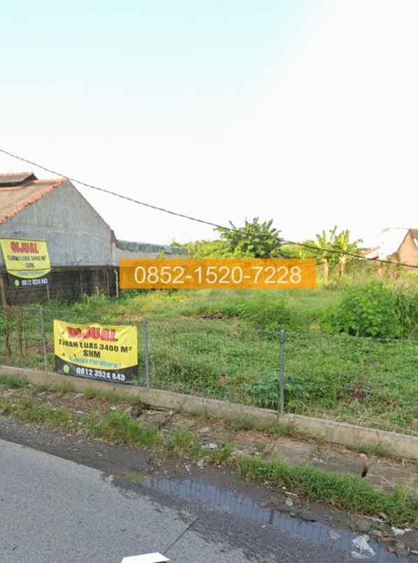 jual tanah 3400m2 karangsatria bekasi 4e1bd9