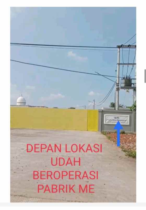 jual tanah di kawasan zona industri subang