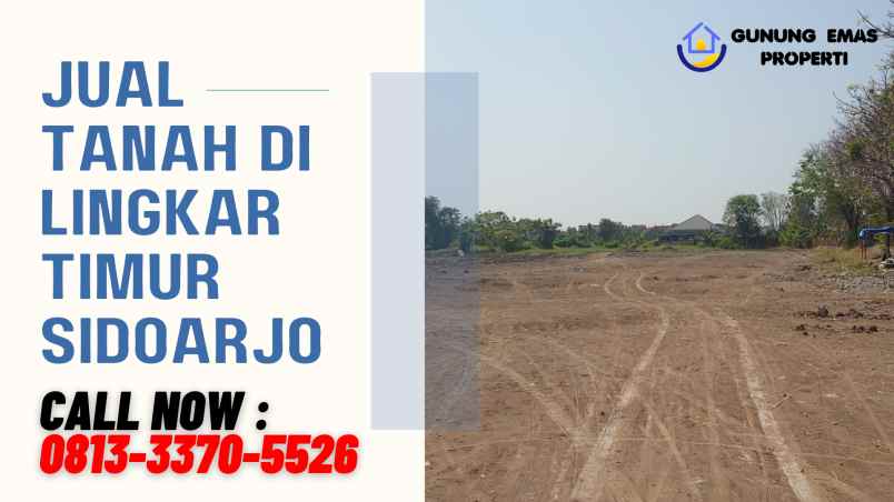 jual tanah untuk lokasi pabrik di sidoarjo