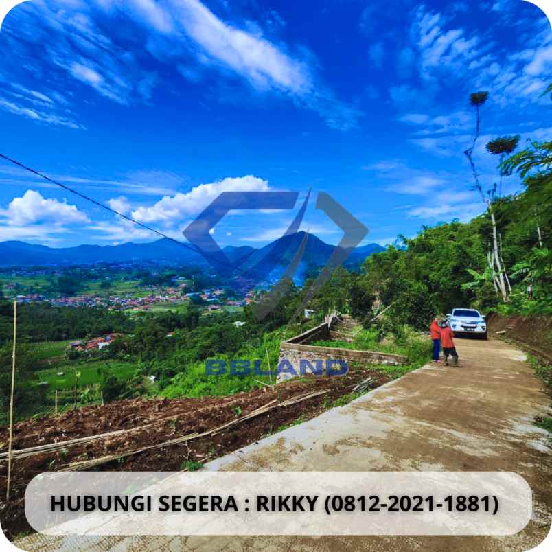 jual tanah view indah cocok untuk villa di ciwidey